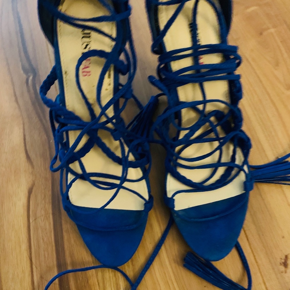 Strap heels